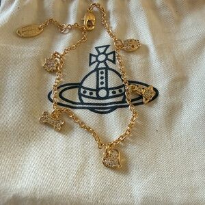 Authentic Vivienne Westwood Dangle Bracelet